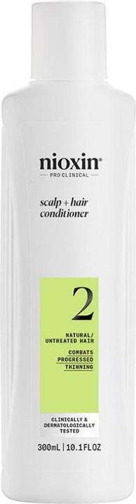 Immagine prodotto Nioxin System 2 Balsamo per cuoio capelluto e capelli 300ml - Balsamo fortificante per diradamento avanzato (300 ml)