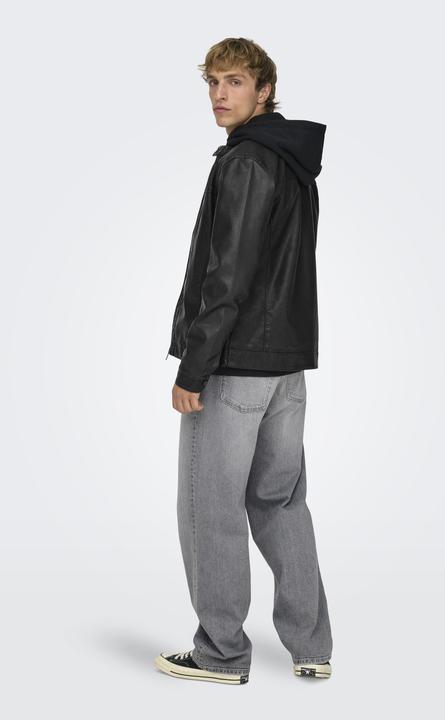 Immagine prodotto Only & Sons Giacca in ecopelle (S)