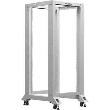 Lanberg OFFENES RACK 19 27HE 600X800 GRAU (27 HE, Rack da 19 pollici), Armadio rack, Grigio