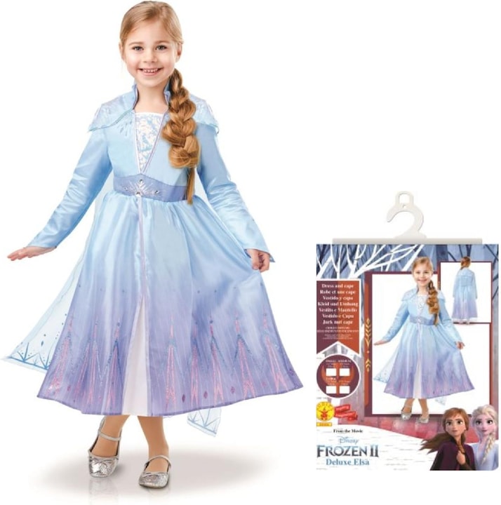 Produktbild Rubies Frozen - Die Eiskönigin 2: Elsa Deluxe (122, 128, 125 B)