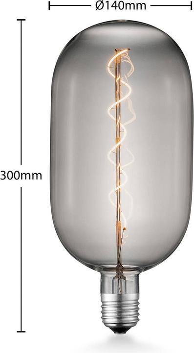 Actual product image Lucande E27 T140 LED 4W (E27, 60 lm)