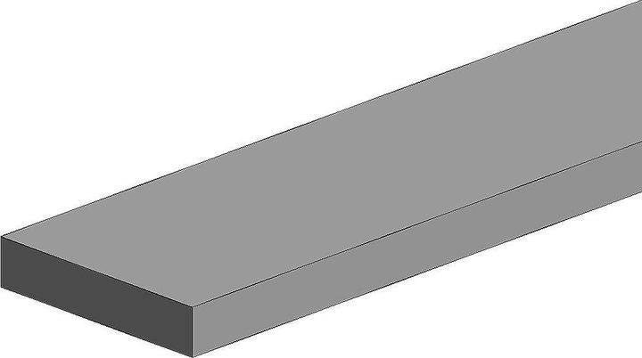 Immagine prodotto Aztek Barra 35cm, P-Styrene opaco 0,75x 6,3mm (10 pezzi)