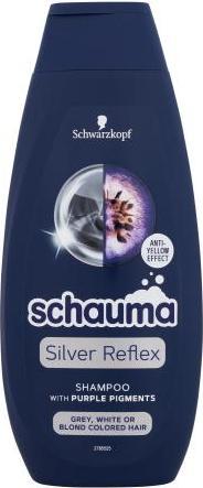 Actual product image Schwarzkopf Schauma Silver Reflex Shampoo (400 ml, Liquid shampoo)