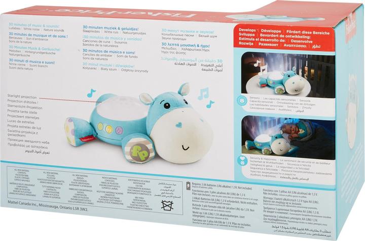 Image du produit Fisher-Price Hippo Douce Nuit - Veilleuse Bébé - 0 ans et +