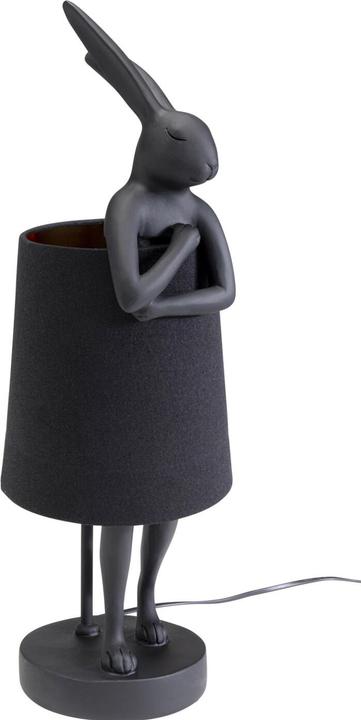 Image du produit Kare Design Lampe de table Animal Rabbit Noir mat 50cm
