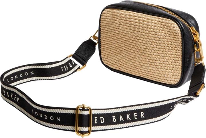 Immagine prodotto Ted Baker Bardas Webbing Faux Raffia Camera Crossbody Bag