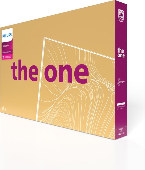 Actual product image Philips The One 50 4K Ultra HD LED Android TVF (50", PUS8517, LCD, 4K, 2022)
