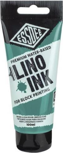 Actual product image Essdee Linoldruckfarbe viridian 100mlLinoldruckfarbe rot 100ml (10 ml)