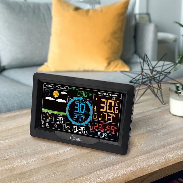 Image du produit Casativo Station météo professionnelle sans fil