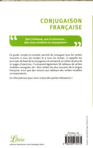 Immagine prodotto Conjugaison française (Francese, Collettività, 2018)