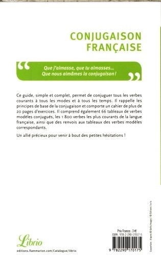 Image du produit Conjugaison française (Français, Collectif, 2018)