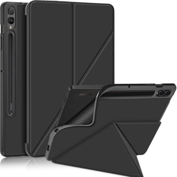 Thumbnail - eSTUFF ASPEN Folio Pen Cover for Tab (Galaxy Tab S8), Tablet Hülle, Schwarz