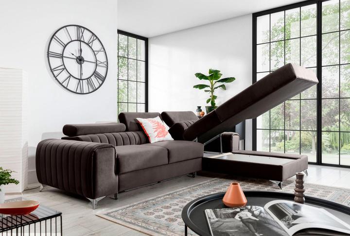 Actual product image ELTAP Grayson (Corner sofa, 3-seater, Sofa bed)