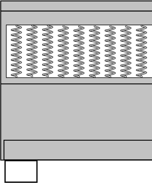 Produktbild vidaXL Boxspringbett (140 x 200 cm)