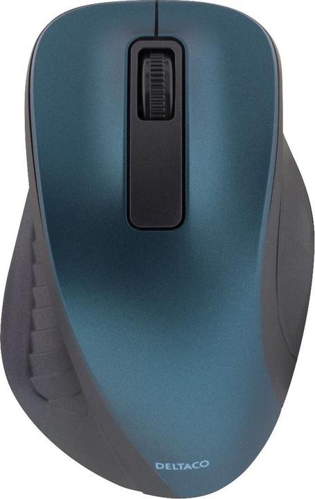 Actual product image Deltaco wireless optical mouse 1200 DPI blue (Wireless)