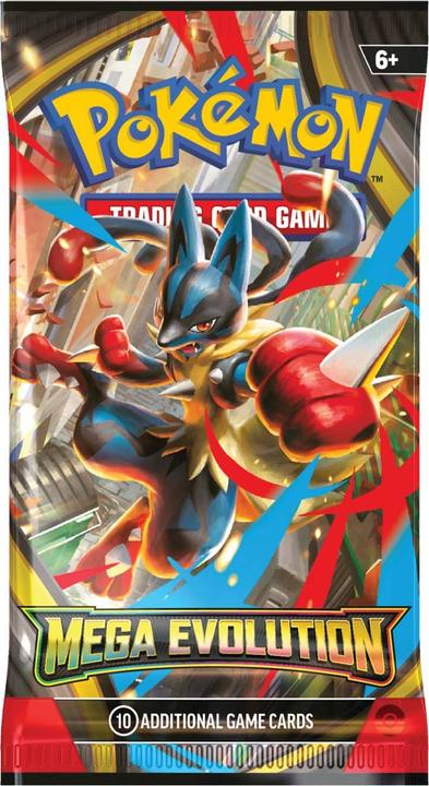 Actual product image Asmodée Mega Evolution Booster 10K (English, Booster Pack)