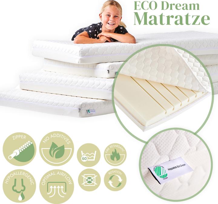 Actual product image Hoppekids Eco Dream mattresses (60 x 120 cm)