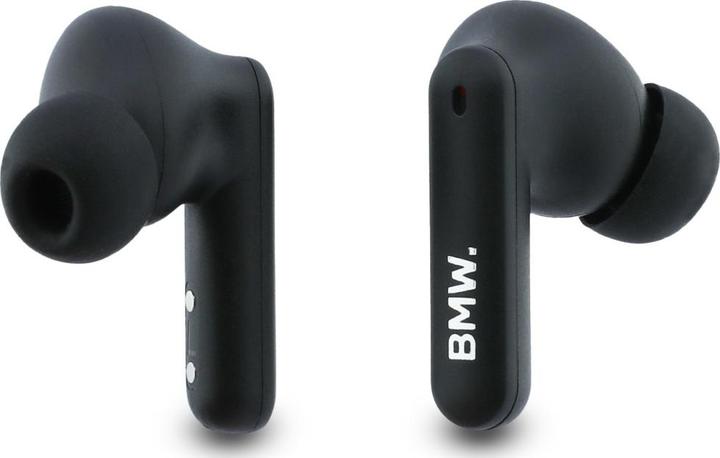 Actual product image BMW Headphones Bluetooth TWS Leather Metal Logo ENC taupe (Wireless)