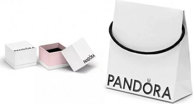 Produktbild Pandora Moments Herz Halskette Silber (Silber 925, 45 cm)