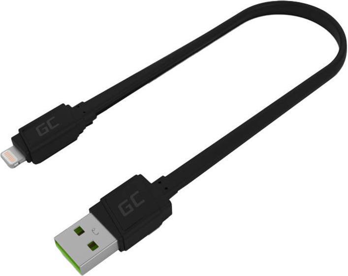 Produktbild GreenCell USB A — Lightning (0.25 m)