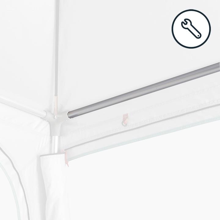 Actual product image Quechua Horizontal structure for lounge Aluminium