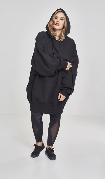 Immagine prodotto Urban Classics Felpa lunga da donna con cappuccio oversize (XS)