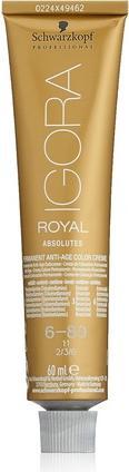 Actual product image Schwarzkopf Professional Igora Royal - 6-80 Dark Blonde Red Nature (Blond, Red)
