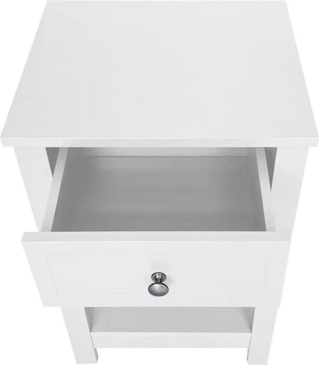 Produktbild HTI-Living Nachttisch Hayet Weiss (40 x 35 x 60 cm)