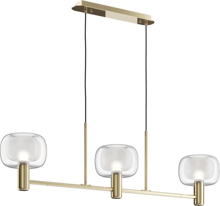 Actual product image Maytoni Vision Pendant Light, Pendant 3x E14 Gold Colour (E14)