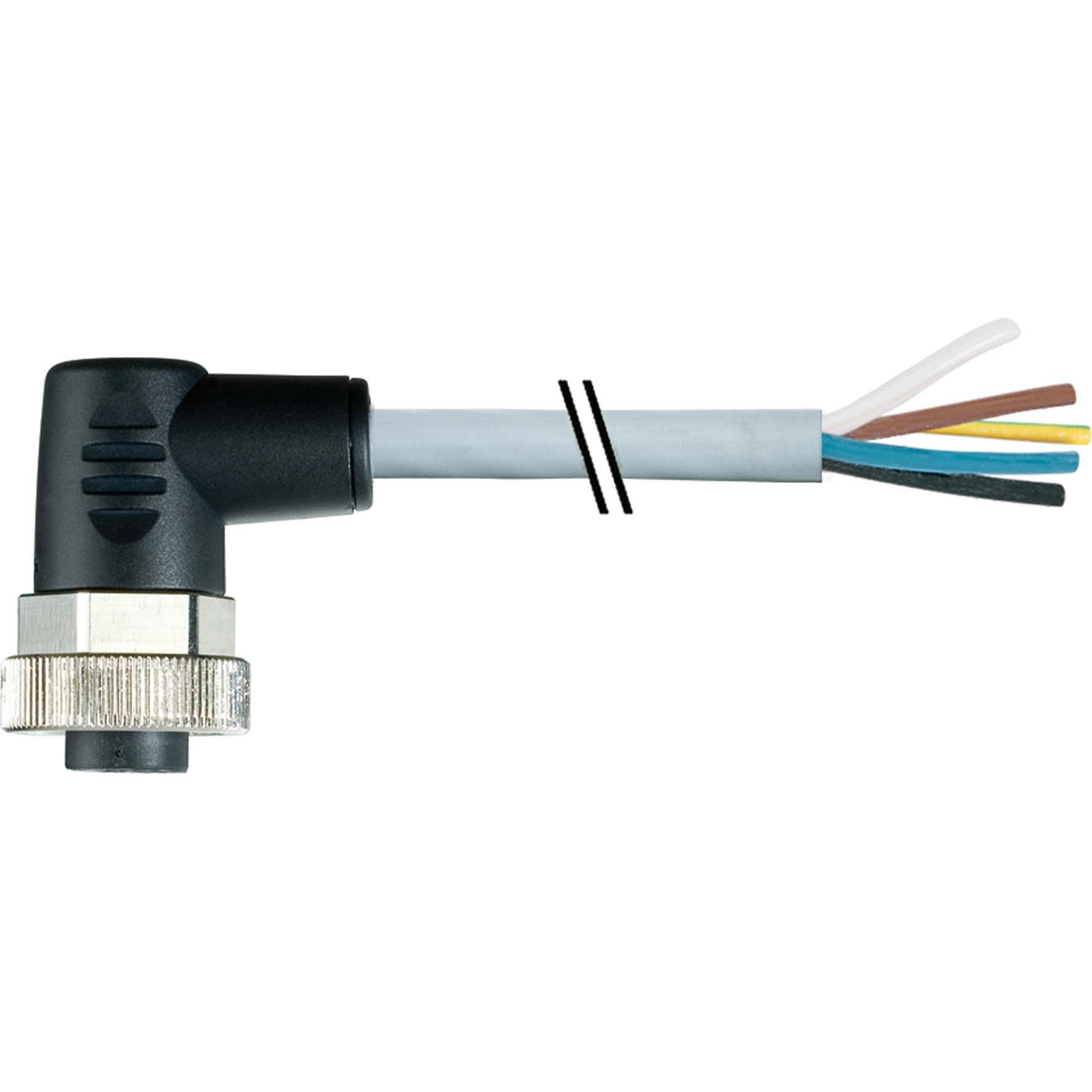 Murr Elektronik 7000-78051-9611000 Sensor-/Aktor-Steckverbinder, unkonfektionier, Elektronikkabel + Stecker, Grau