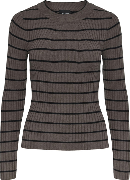 Pieces Pccrista Ls O-Neck Knit Noos Bc (XL)