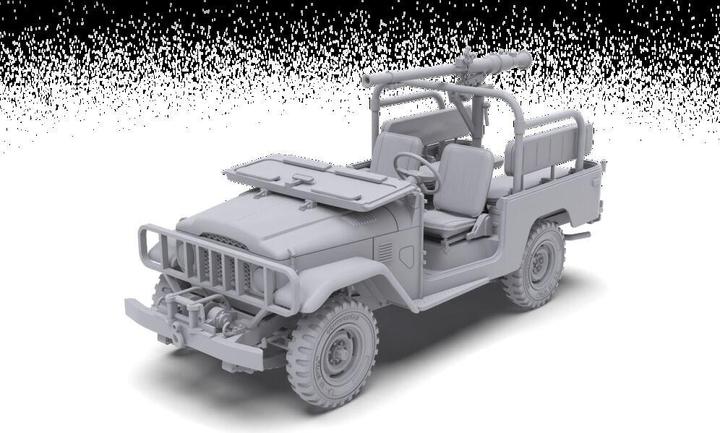Produktbild AK Interactive 35003 FJ43 Pickup w/SPG-9 Recoilless Gun 1:35 Plastic Model Kit