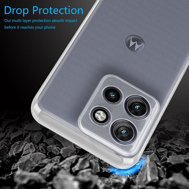 Actual product image Cadorabo Bumper Case for Motorola Moto Edge 50 Neo TPU Ultra Slim AIR (Motorola Edge 50 Neo)