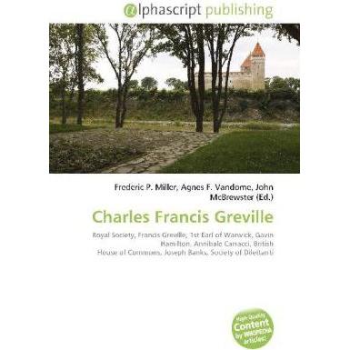 Charles Francis Greville, Fachbücher
