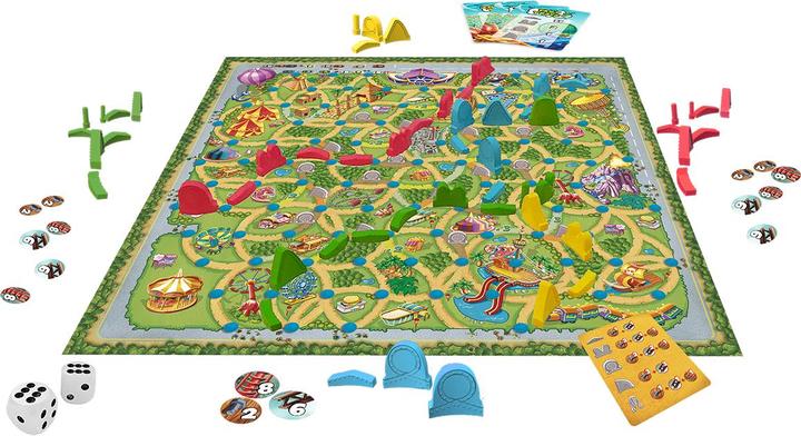 Actual product image Jumbo Speedwagon, d/f/i from 8 years, 2-4 players, exciting roller coaster game (German)