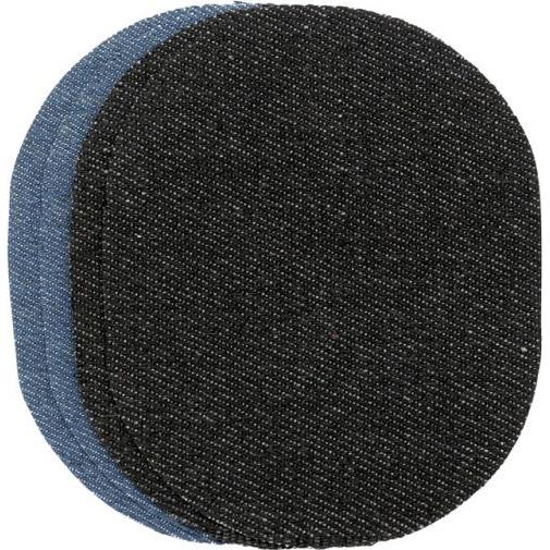 Glorex Bügelflicken, Applikationen, Schwarz, Blau