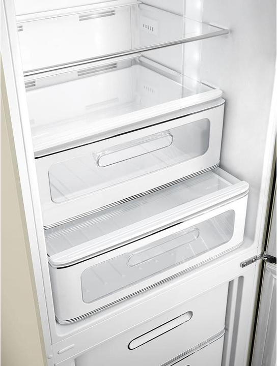 Produktbild Smeg FAB32RCR6 Kühl-Gefrierkombination Rechtsanschlag Creme 50s Style 2025 Modell, EEK: C (331 l)