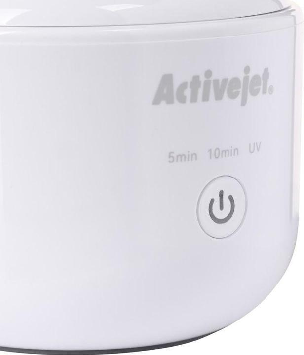Produktbild Activejet Ultraschallreiniger UV Akku USB AUC-198 weiss (48 kHz, 0.13 l)