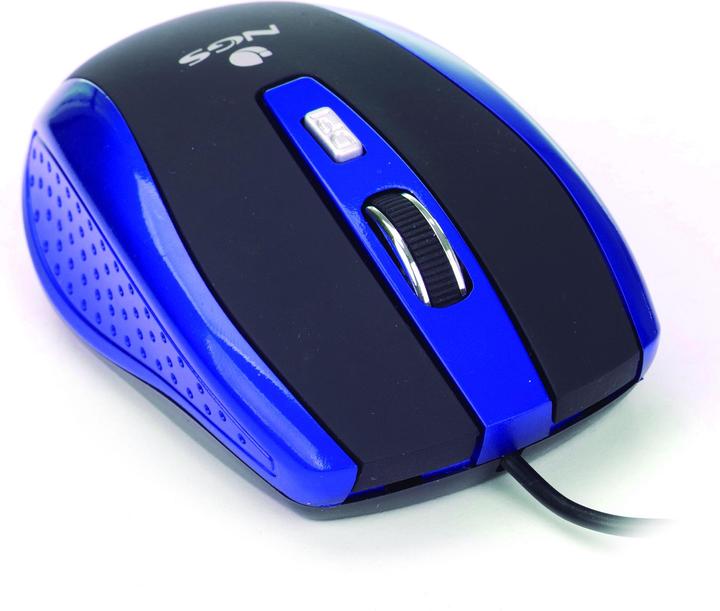 Actual product image NGS Blue tick Mouse right USB Type-A Optical 1600 DPI (Cable)