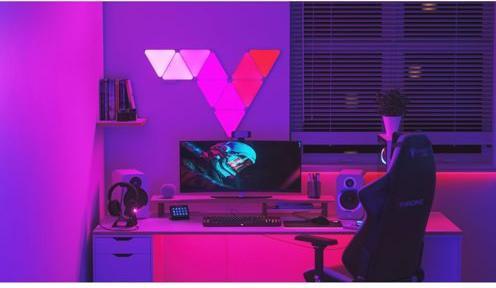 Productafbeelding Nanoleaf Vormen Driehoeken Slimmer Kit (100 lm)