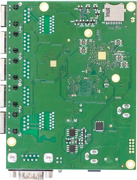 Productafbeelding MikroTik RouterBOARD 450Gx4 met vier kernen 716MHz