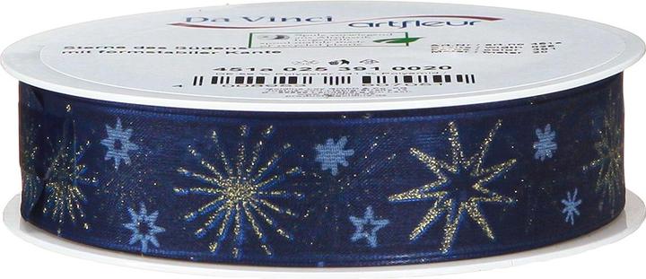 Produktbild Viana Weihnachtsband mit goldenen Sternen