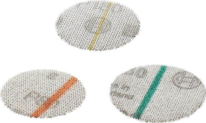 Immagine prodotto Bosch Zubehör M480 Fogli abrasivi per EasyCurvSander 12, ideali per legno e vernice, 40 mm, set (80)