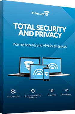 Immagine prodotto F-Secure TOTAL Security & VPN versione completa, 3 dispositivi, 1 anno (3 Utente, 12 mesi)