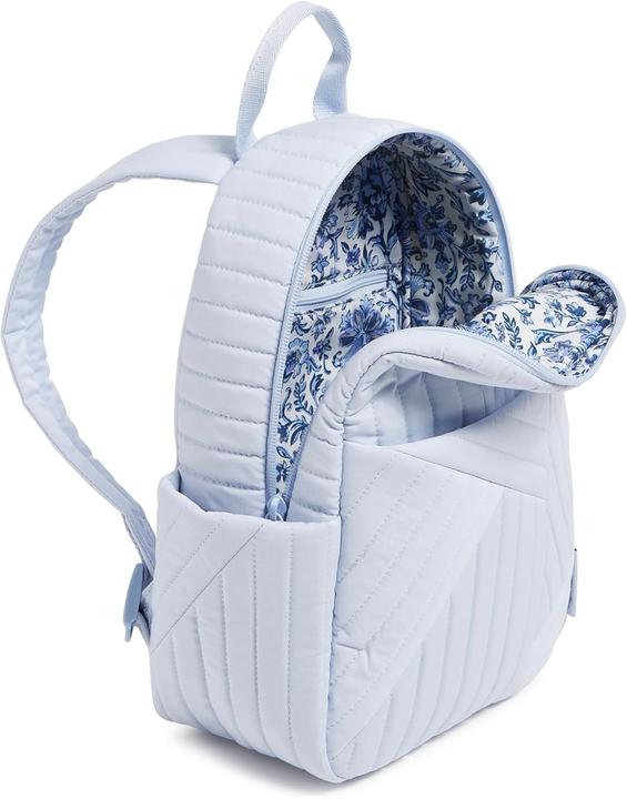 Actual product image Vera Bradley Morning Glory Cotton Backpack