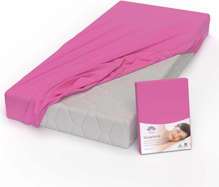 Image du produit Lotus Bettwaren Drap-housse en jersey Souplesse (140 x 200 cm)