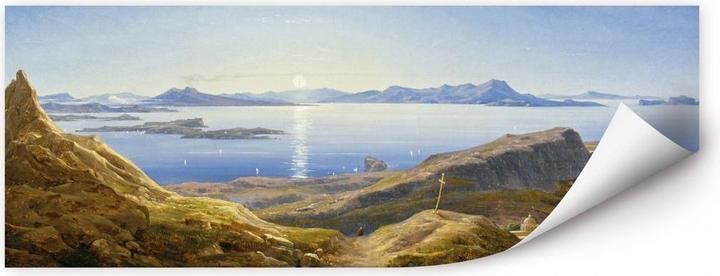 Image du produit Trenddeko Paysage côtier du golfe de Naples (120 x 50 cm)