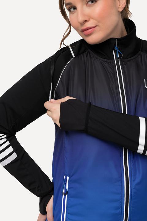 Produktbild Ulla Popken 2-in-1-Funktionsjacke, Ärmel abnehmbar, Weste, Reflektor (42, 44)