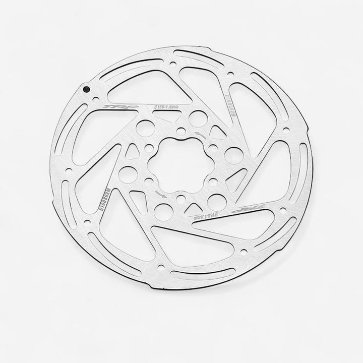 Actual product image Btwin Brake disc 6-hole 180 mm