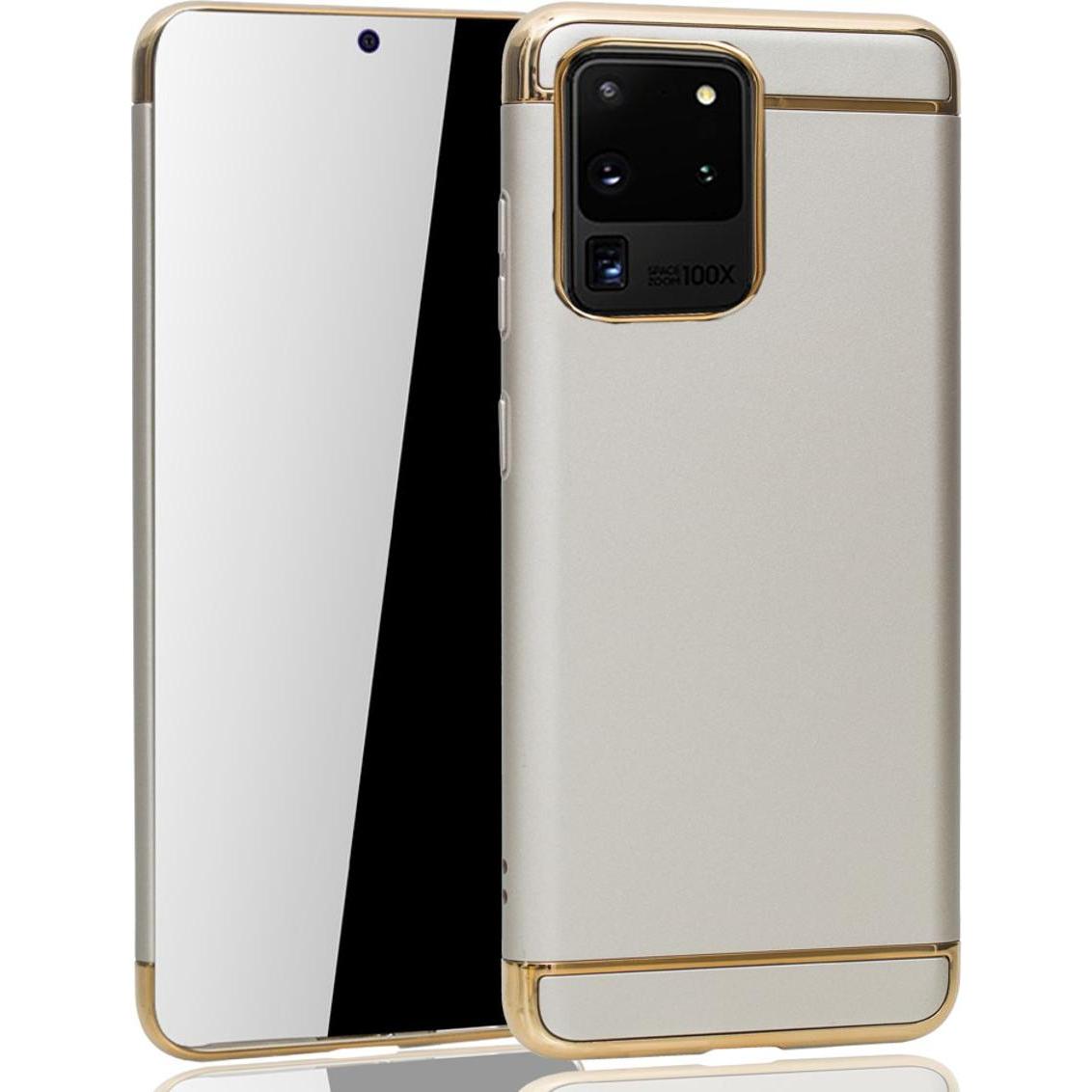 Thumbnail - König Design Handyhülle für Samsung Galaxy S20 Ultra Case Cover Schutztasche Schutzhülle Gold (Samsung Galaxy S20 Ultra)...